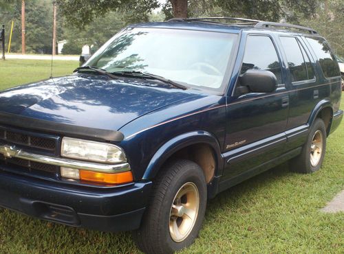 Chevrolet chevy trail blazer 4d leather runs good eddie bauer sport utility suv