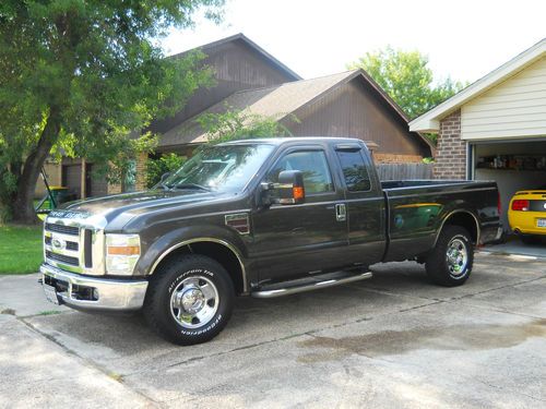 2008 ford f250 super duty 6.4l powerstroke turbo diesel 8' bed 4x2 super cab