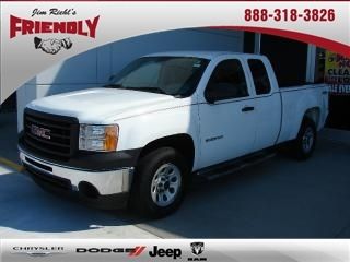 2010 gmc sierra 1500 4wd ext cab 143.5" work truck