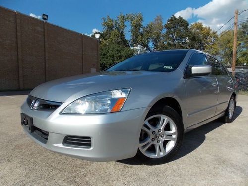 2006 honda accord ex sedan loaded sunroof leather heated seats 6cd free shipping