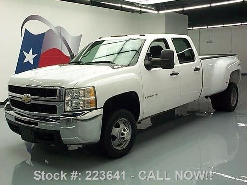 2008 chevy silverado 3500 crew cab dually 4x4 auto 75k texas direct auto