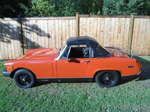 1976 mg midget mk iv convertible 2-door 1.5l