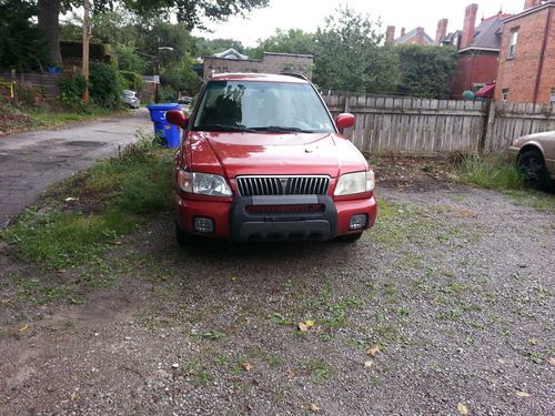 2002 subaru forester l wagon 4-door 2.5l