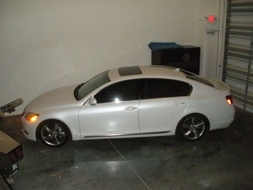 2008 lexus gs 350 white