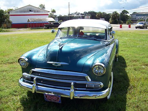 1951 chevy 2 door sedan cruizer 350 ci turbo 350 trans p/s p/db a/c