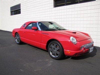 2003 ford thunderbird hard top convertible gorgeous clean carfax