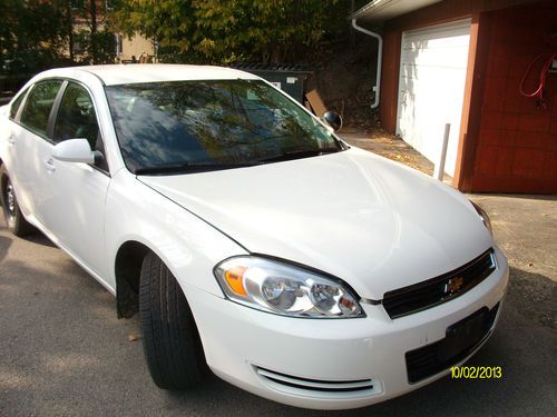 2008 chevy impala ls retired squad car