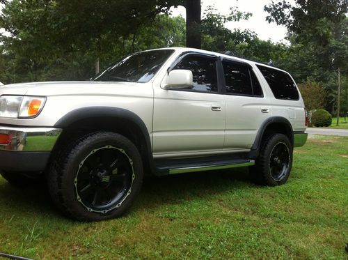 1997 toyota 4runner sr5 sport utility 4x4 4-door 3.4l black 20" xd wheels