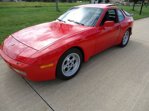 1986 porsche 944 turbo coupe incredible interior, maintenance records, nice