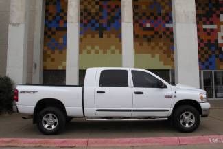 2008 white mega cab 4x4!