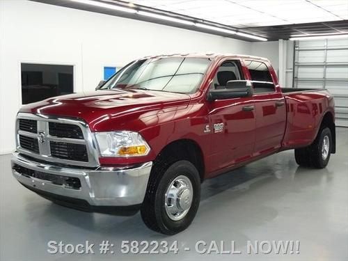 2011 dodge ram 3500 diesel crew 4x4 drw auto 6-pass 29k texas direct auto