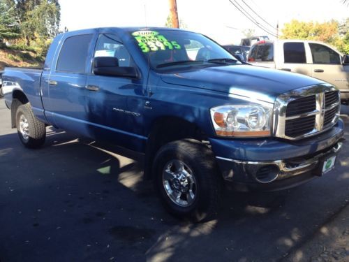 2006 dodge ram 3500 megacab 6 speed 4x4 5.9 cummins diesel