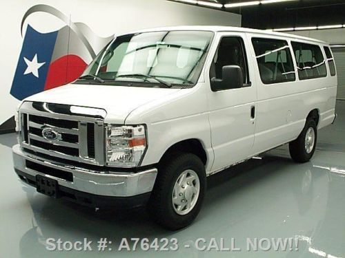 2012 ford e-350 xlt extended 5.4l v8 15-passenger 45k texas direct auto