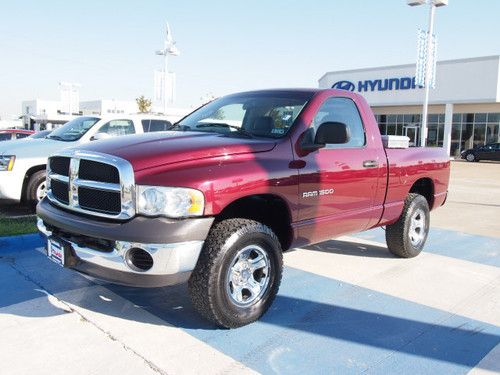 2002 dodge ram 1500 4x4 regular cab short bed tool box automatic texas