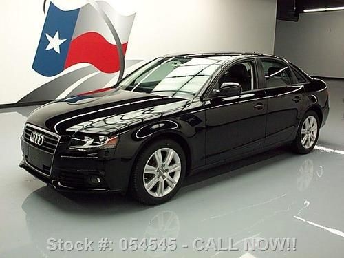 2010 audi a4 2.0t premium turbocharged auto sunroof 38k texas direct auto