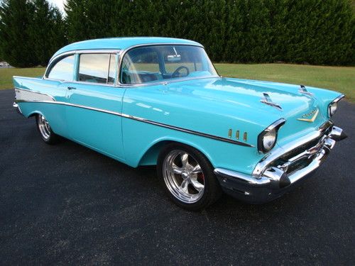 1957 chevrolet frame off restoration very nice...
