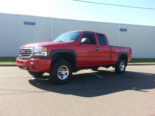 2003 gmc sierra 2500hd ext cab 4x4 sle