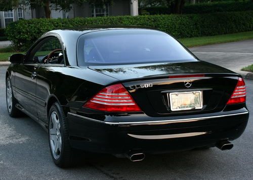 Mint pristine rocketship- 2004 mercedes cl600 -sunroof - 54k miles