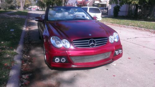 05 Mercedes-Benz CLK 500 AMG,Convertible,70K,Navigation,Xenon,lthr,custom,Clean, US $17,400.00, image 8