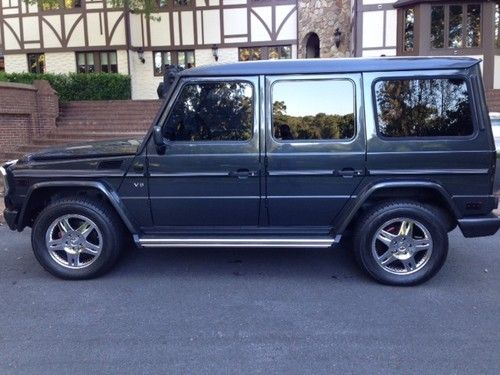 2002 mercedes g500, grey/grey, 105,243 miles, g63 suede custom headliner,