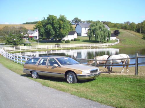 1994 buick roadmaster estate wagon, 9 passenger wagon  4-door 5.7l