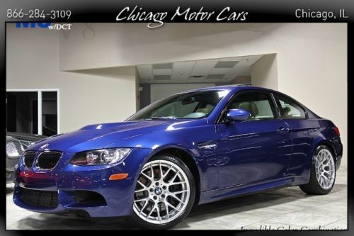 2011 bmw m3 coupe $75k+ msrp nav dct competition pkg enhanced sound le mans blue