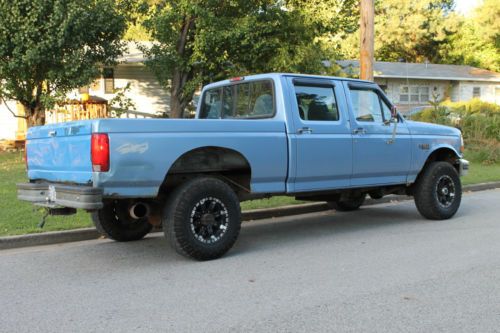 1996 Ford F-250 Crew Cab Short Bed 7.3L Powerstroke Turbo Diesel Remaned Auto, image 4