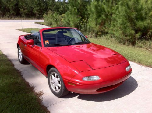 1991 mazda miata base convertible 2-door 1.6l 30314 miles all original