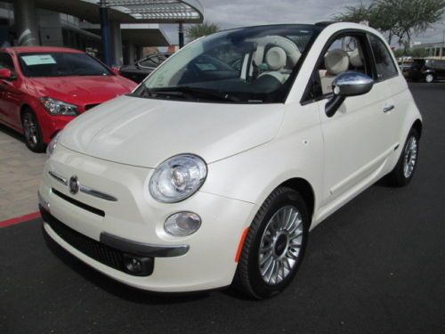 2012 white automatic leather miles:4k convertible