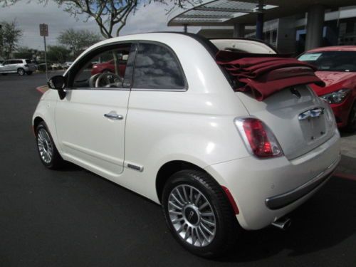 2012 WHITE AUTOMATIC LEATHER MILES:4K CONVERTIBLE, image 4