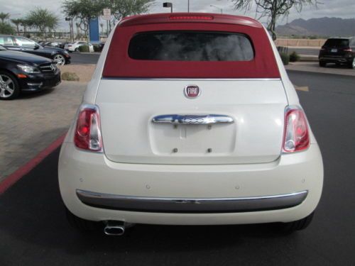 2012 WHITE AUTOMATIC LEATHER MILES:4K CONVERTIBLE, image 5