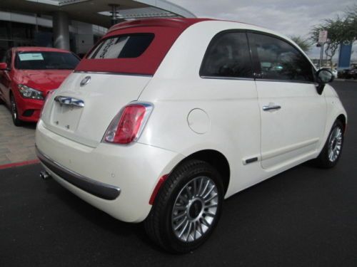 2012 WHITE AUTOMATIC LEATHER MILES:4K CONVERTIBLE, image 8