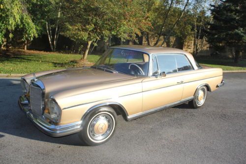 1965 mercedes 300se sunroof coupe airride 280 250 se 1 of 710 restored srvcrecs