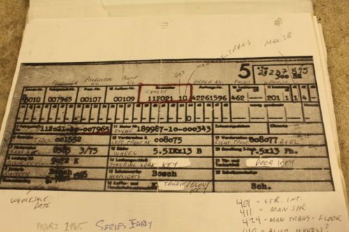 1965 Mercedes 300SE Sunroof Coupe AirRide 280 250 SE 1 of 710 Restored SrvcRecs, US $34,995.00, image 11