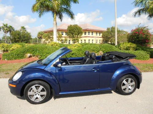Florida 2006 volkswagen beetle convertible automatic 1-owner! 46k miles!