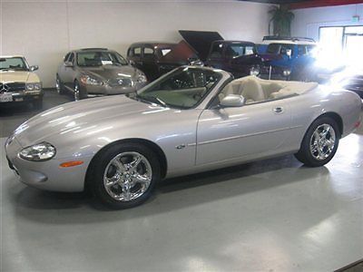 2000 jaguar xk8 convertible navigation chrome factory wheels all service records