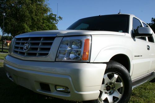 2002 cadillac escalade ext, escalade, white, cadillac,ext, truck, low miles