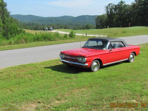 1963 corvair monza convertible