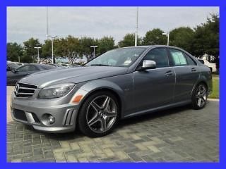 C63 amg, 125 pt insp &amp; svc&#039;d, 540 hp!!! warranty, nav, sat, clean 1 owner!!!!