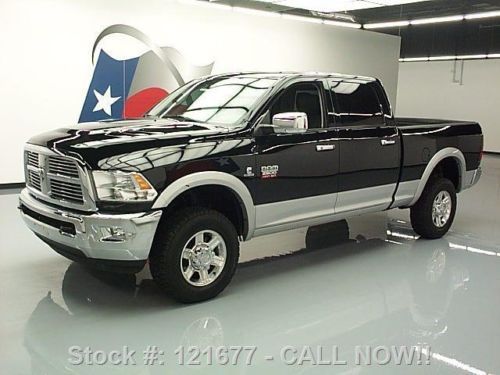 2012 dodge ram 2500 laramie crew 4x4 diesel nav 39k mi! texas direct auto