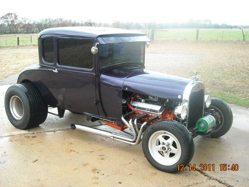 Model a , street rod, hot rod, rat rod, coupe