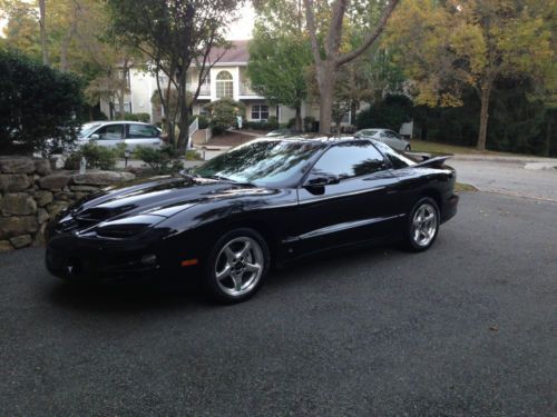 2000 pontiac trans am ws6 - 28k miles - blk/blk - 6spd