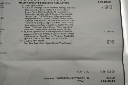 13 lexus gs 350 f sport navigation park assist blind sport monitor 14k loaded, image 85