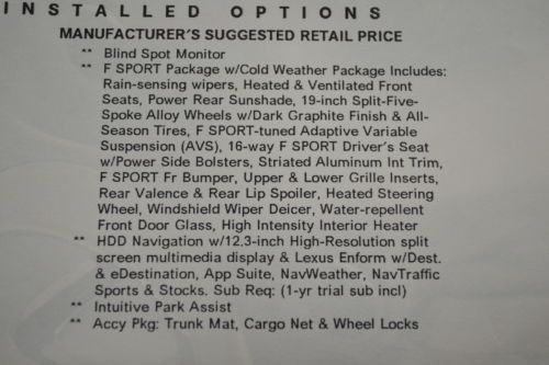 13 lexus gs 350 f sport navigation park assist blind sport monitor 14k loaded, image 86