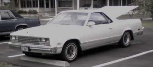 1986 el camino v-6 super sport