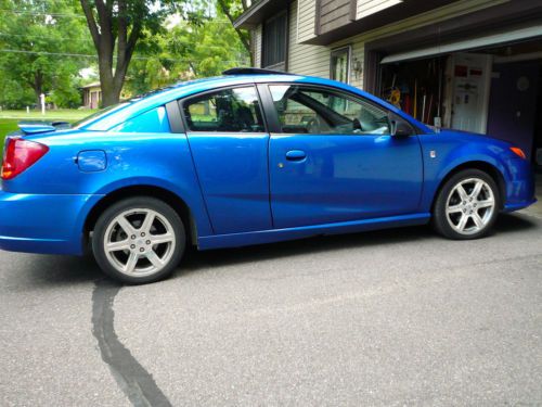 Supercharged 2004 saturn ion redline, sun roof, spoiler, new hp tires