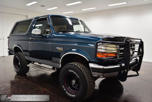 1995 ford bronco eddie bauer edition 4x4 nice truck look!