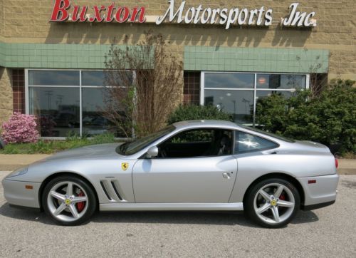 2003 ferrari 575m f1 maranello, silver, 3,380 orig miles, heavily optioned!! wow