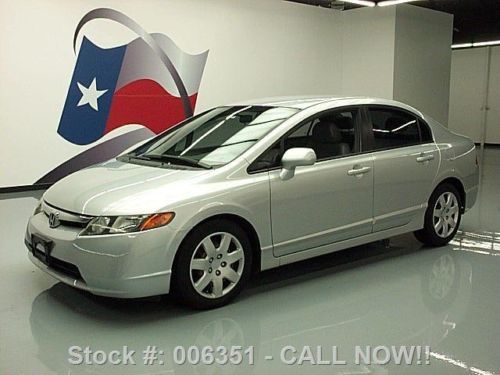 2006 honda civic lx sedan auto cruise control 51k miles texas direct auto