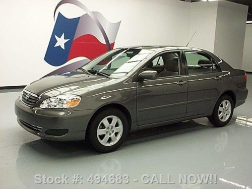 2005 toyota corolla le sedan auto cruise ctr alloys 70k texas direct auto